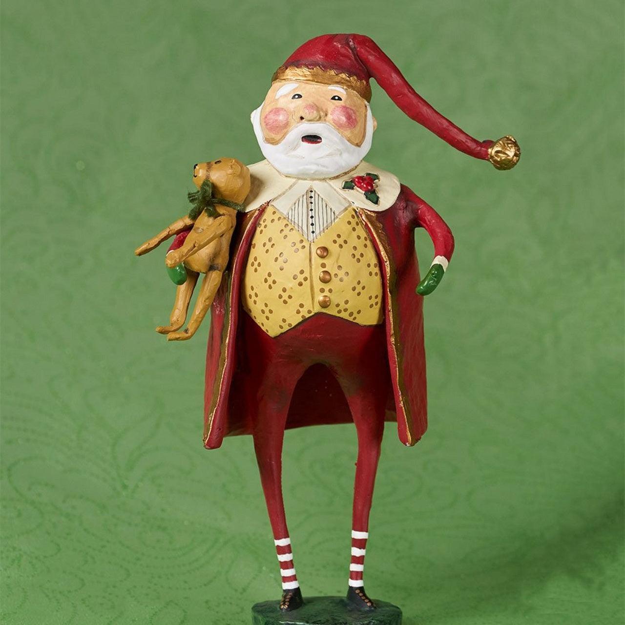 Christmas Cheer Santa Lori Mitchell Figurine - RETIRED Quirks!