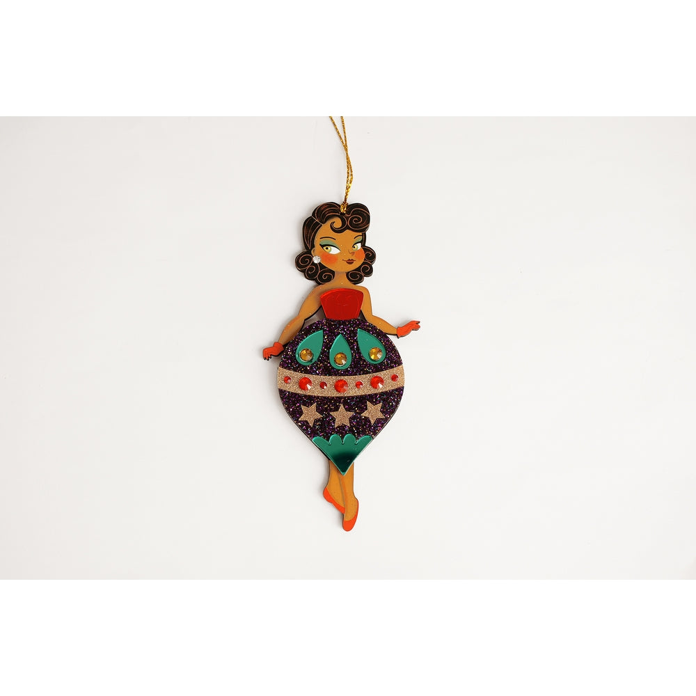 Christmastree Ornament with Stars by Laliblue