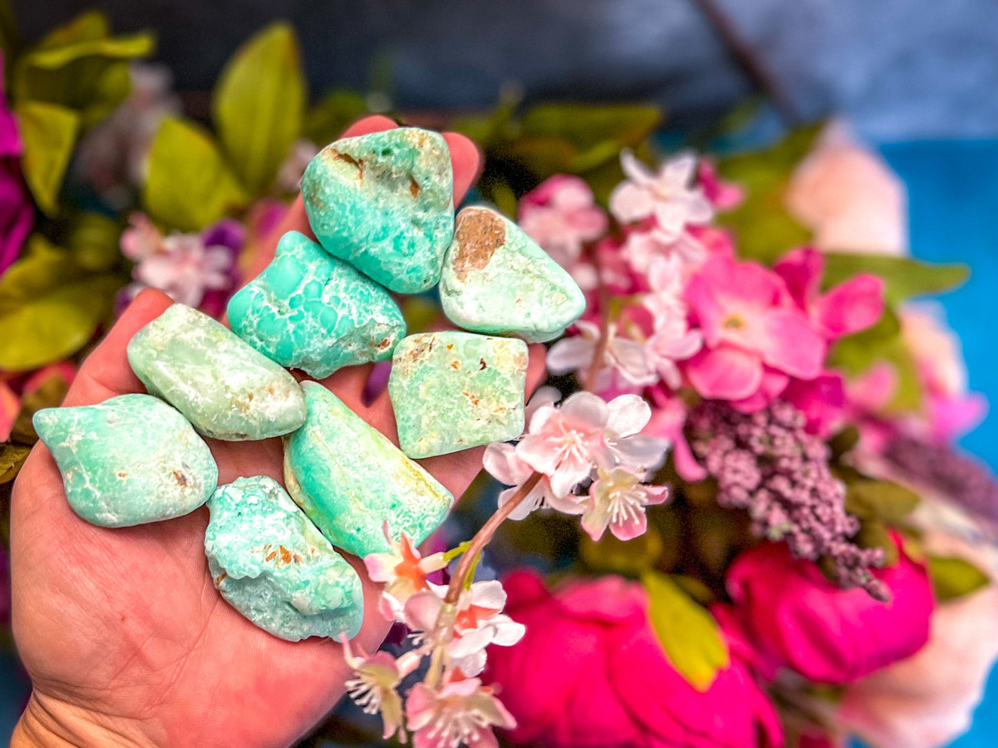 POLISHED CHRYSOPRASE Specimens