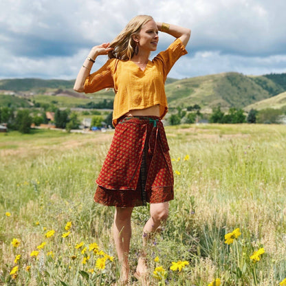 Made With Love • The Original Sari Wrap Skirt