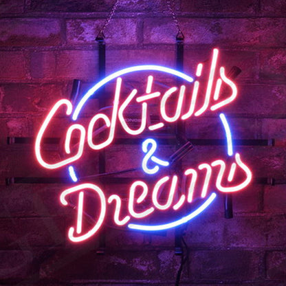 Coctails&Dreams Neon Signs Light Neon Signs Land