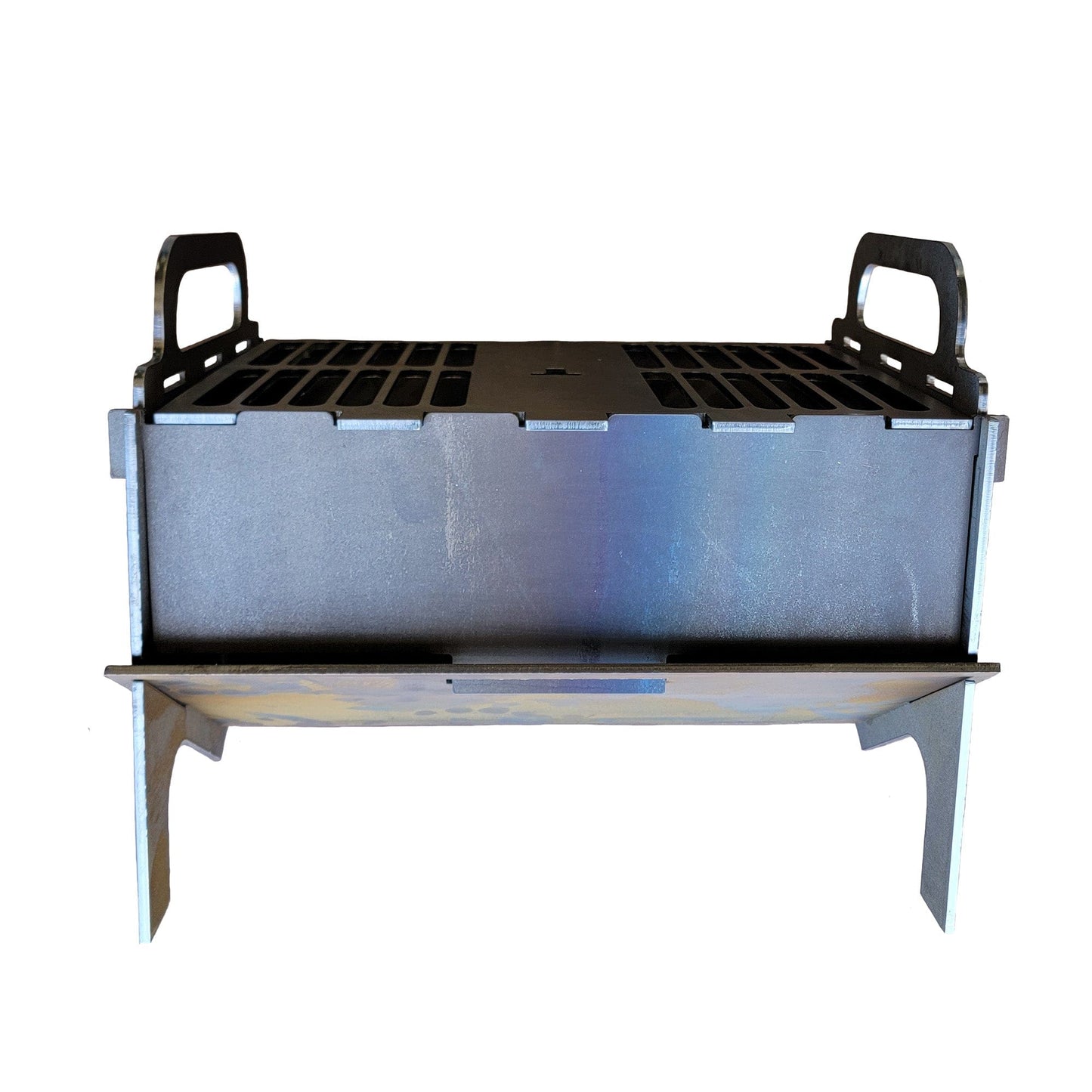 Collapsible Portable Grill, Camping Fire Pit, Folding Grill for Tailgating