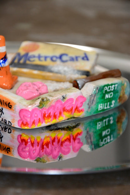 CONCRETE JUNGLE ASHTRAY