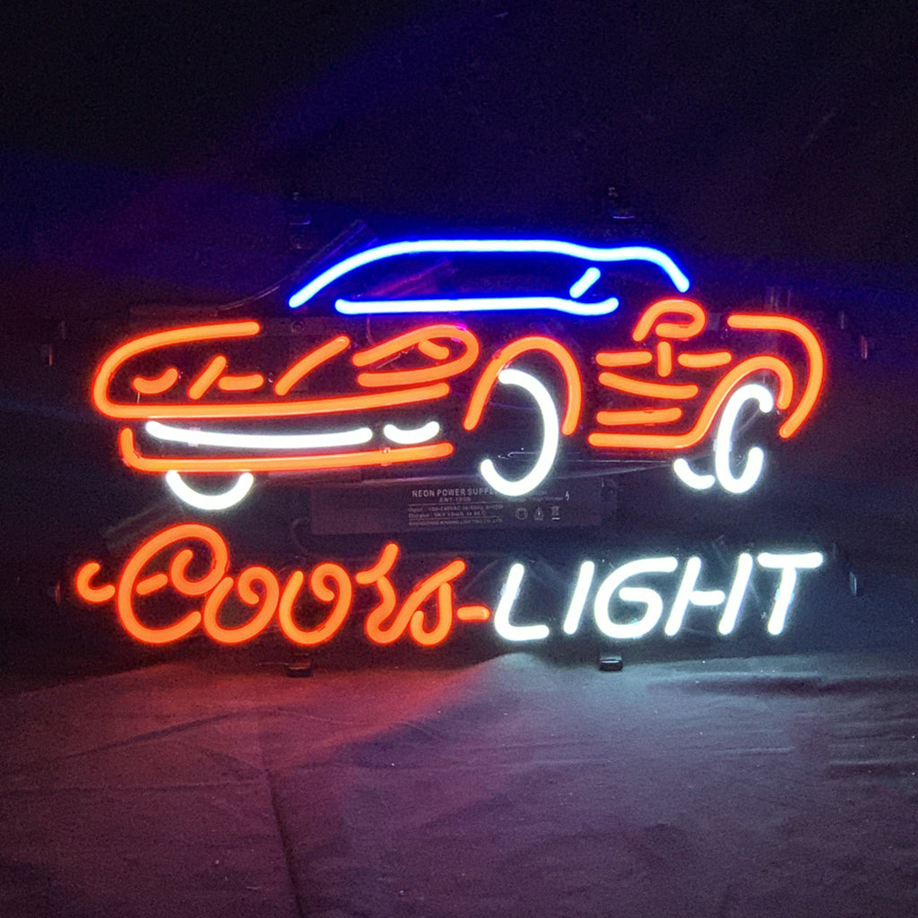 Coors Light Auto Car Neon Signs Neon Signs Land