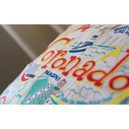 Coronado Embroidered Pillow Quirks!