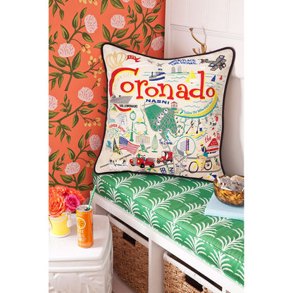 Coronado Embroidered Pillow Quirks!