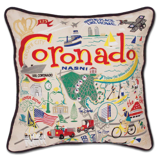 Coronado Embroidered Pillow Quirks!