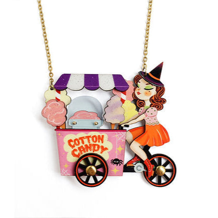 Cotton Candy Cart Necklace by Laliblue Quirks!