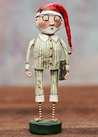 Cozy Claus Couple Set of 2 Christmas Figurines by Lori Mitchell Quirks!