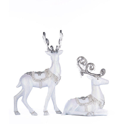 Crystal Christmas Deer Assortment of 2 by Katherine's Collection Quirks!