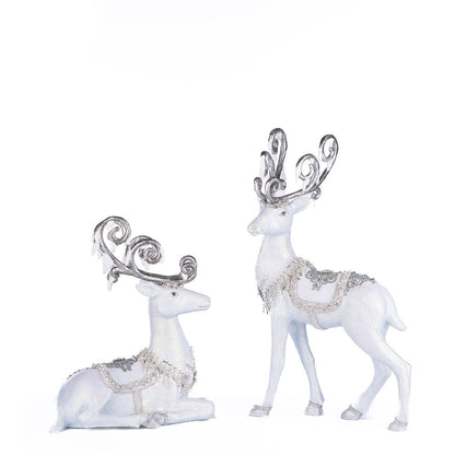 Crystal Christmas Deer Assortment of 2 by Katherine's Collection Quirks!