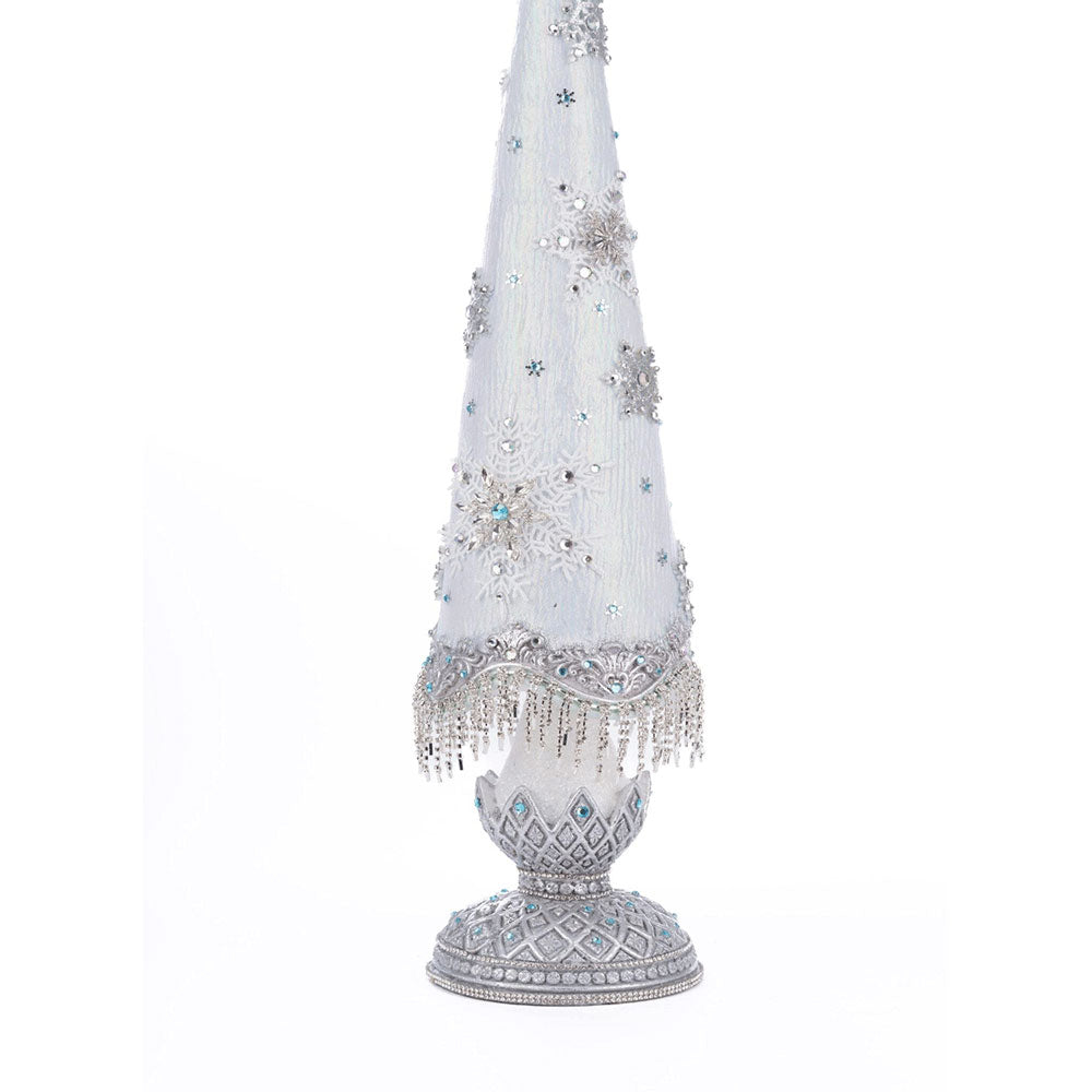 Crystal Christmas Tabletop Tree by Katherine's Collection Quirks!