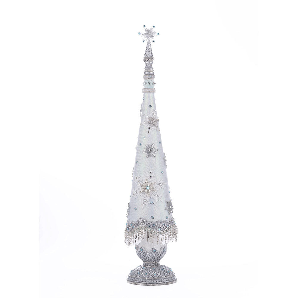 Crystal Christmas Tabletop Tree by Katherine's Collection Quirks!