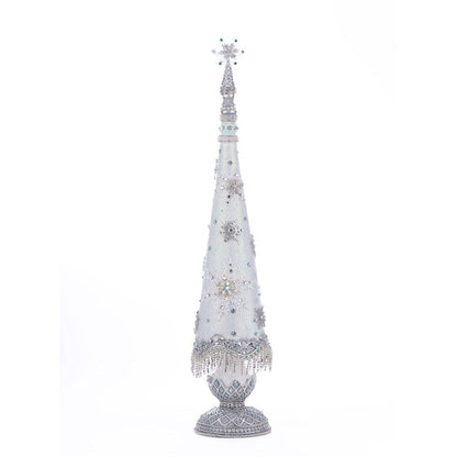 Crystal Christmas Tabletop Tree by Katherine's Collection Quirks!