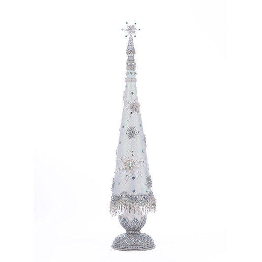 Crystal Christmas Tabletop Tree by Katherine's Collection Quirks!