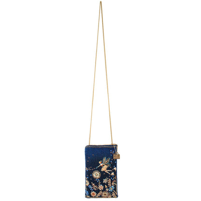 Fairy Dust and Floral Blue Beaded Crossbody Phone Bag Quirks!
