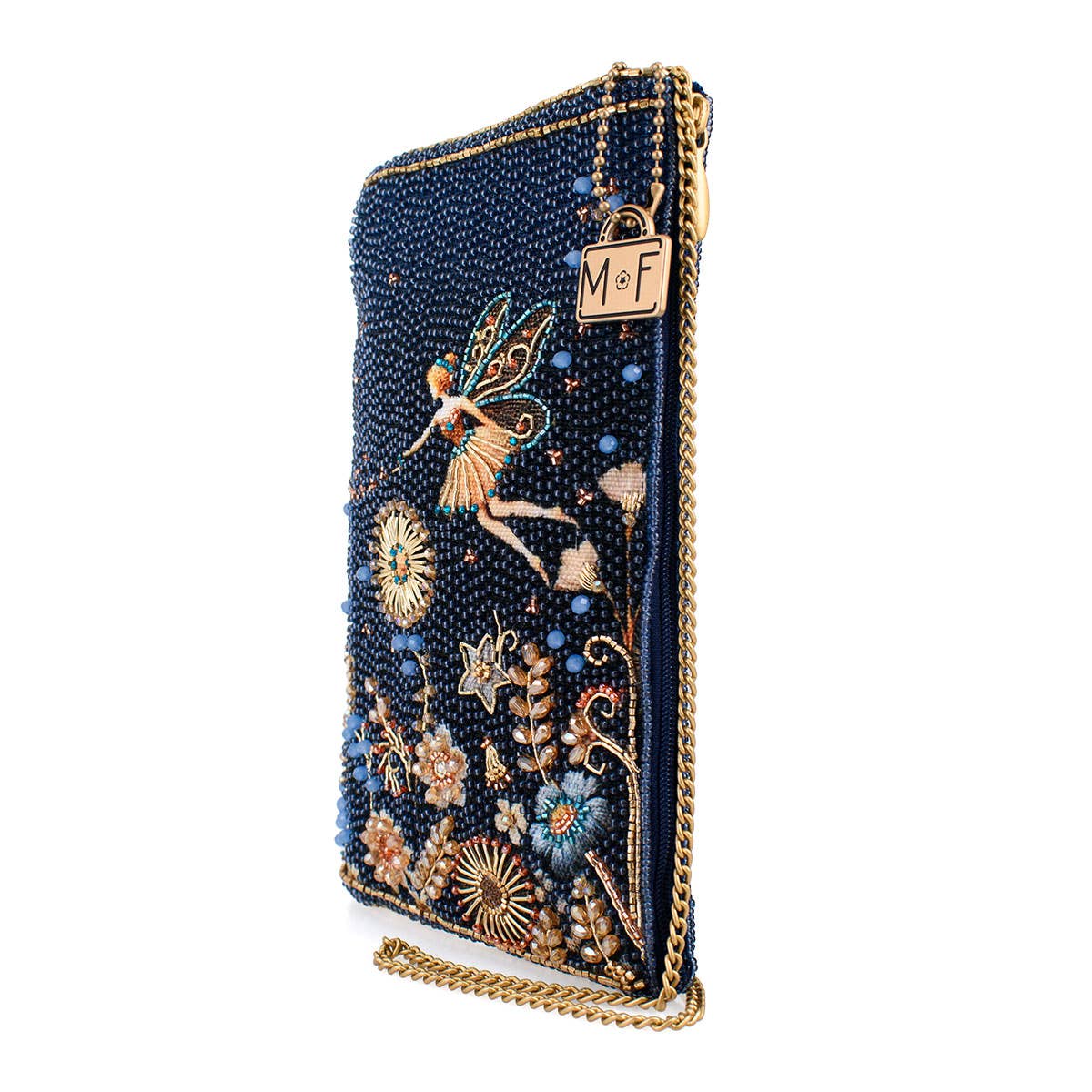 Fairy Dust and Floral Blue Beaded Crossbody Phone Bag Quirks!