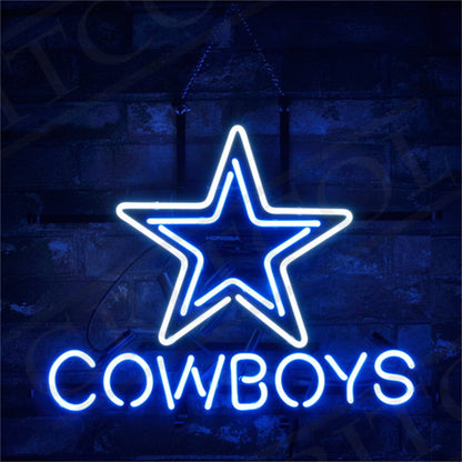 Dallas Cowboys Neon Signs Light Neon Signs Land