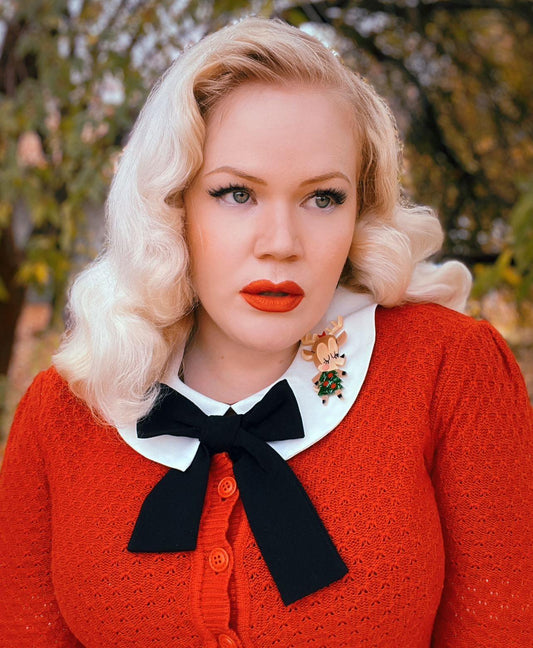 Dancer Brooch by Asia Ellington x Lipstick & Chrome Quirks!