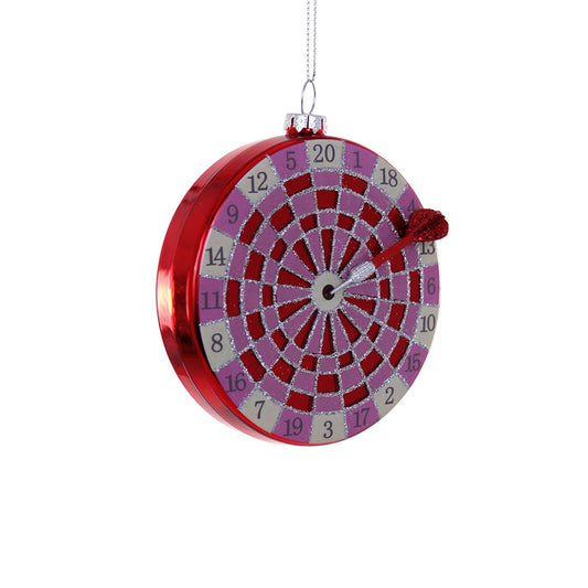 Blown Glass Pink Love Dartboard Ornament Quirks!