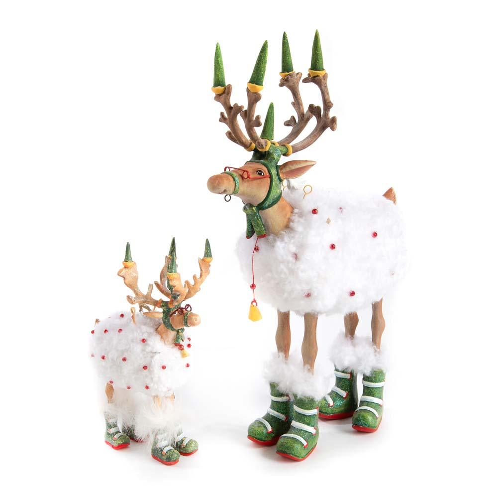 Dash Away Blitzen Reindeer Ornament by Patience Brewster Quirks!