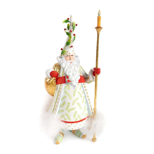 Dash Away Candlelight Santa Figure by Patience Brewster Quirks!