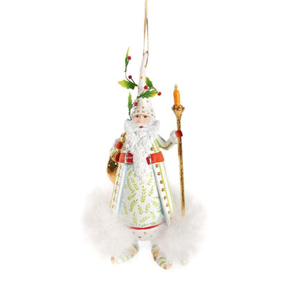 Dash Away Candlelight Santa Ornament by Patience Brewster Quirks!