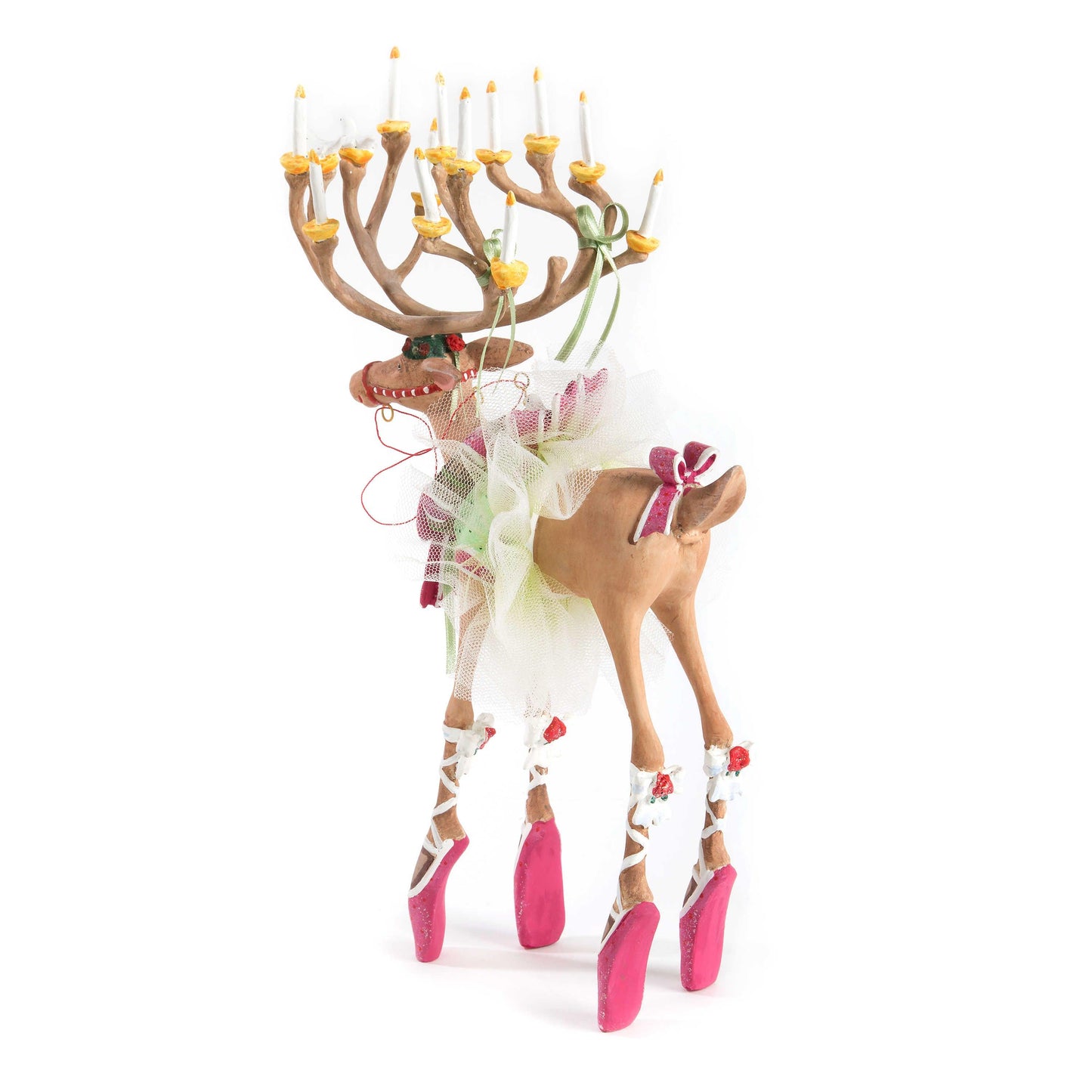 Dash Away Dancer Reindeer Figure by Patience Brewster Quirks!