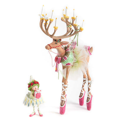 Dash Away Dancer Reindeer Figure by Patience Brewster Quirks!