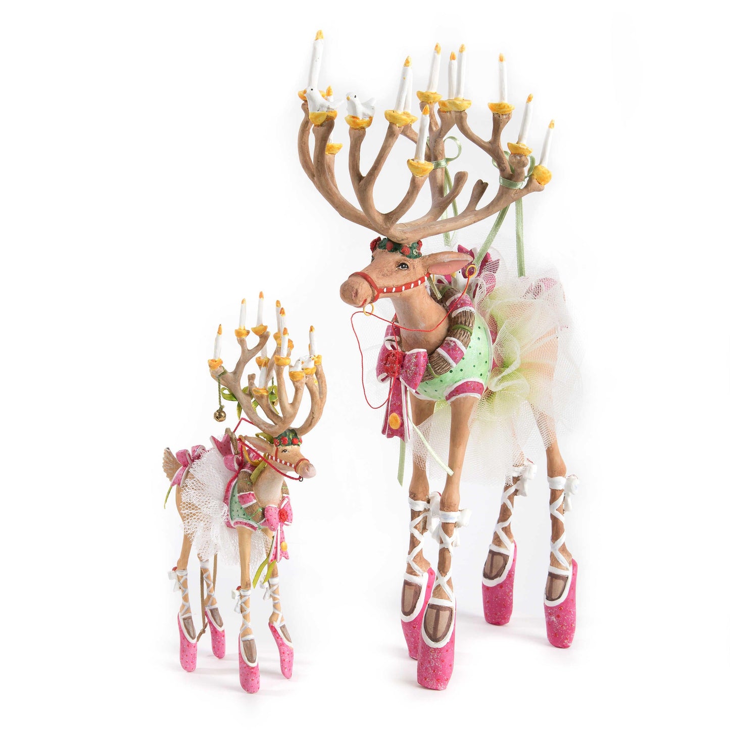 Dash Away Dancer Reindeer Ornament by Patience Brewster Quirks!