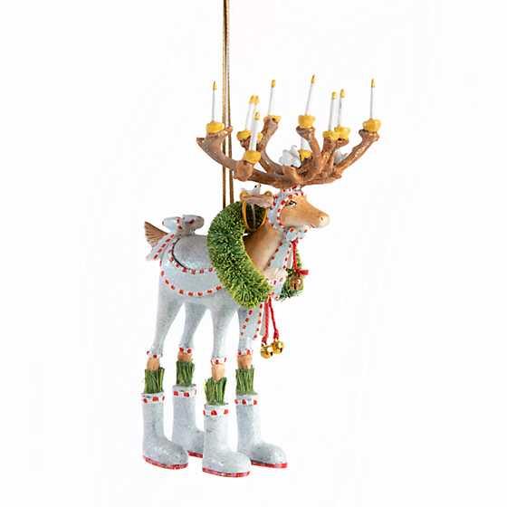Dash Away Dasher Reindeer Ornament by Patience Brewster Quirks!