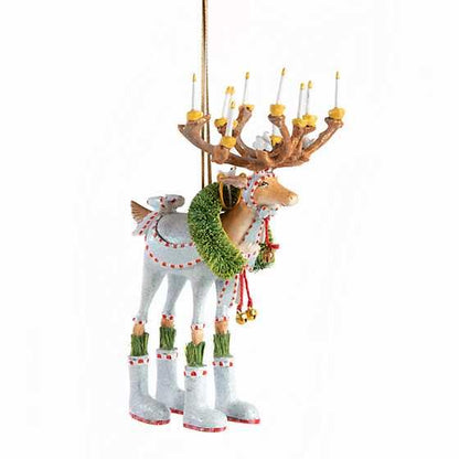 Dash Away Dasher Reindeer Ornament by Patience Brewster Quirks!