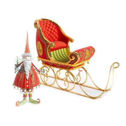 Dash Away Dashing Santa Figure by Patience Brewster Quirks!