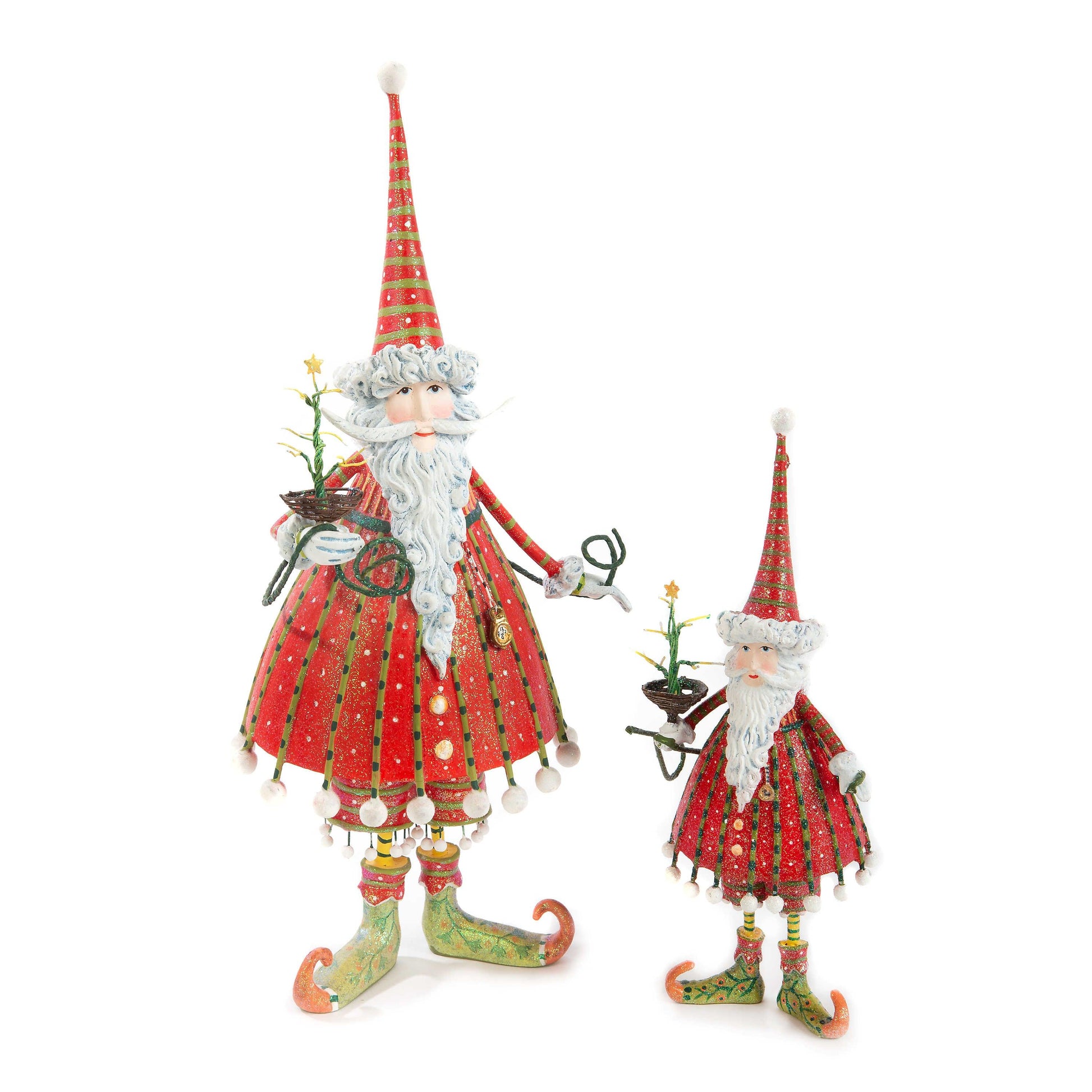 Dash Away Dashing Santa Figure by Patience Brewster Quirks!