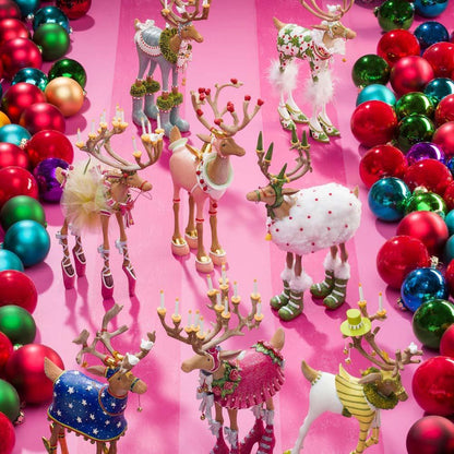 Dash Away Donna Reindeer Figure by Patience Brewster Quirks!