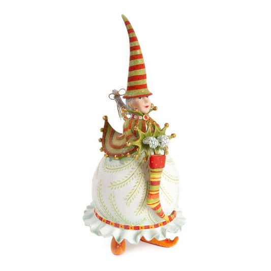 Dash Away Mrs. Santa Figure by Patience Brewster Quirks!