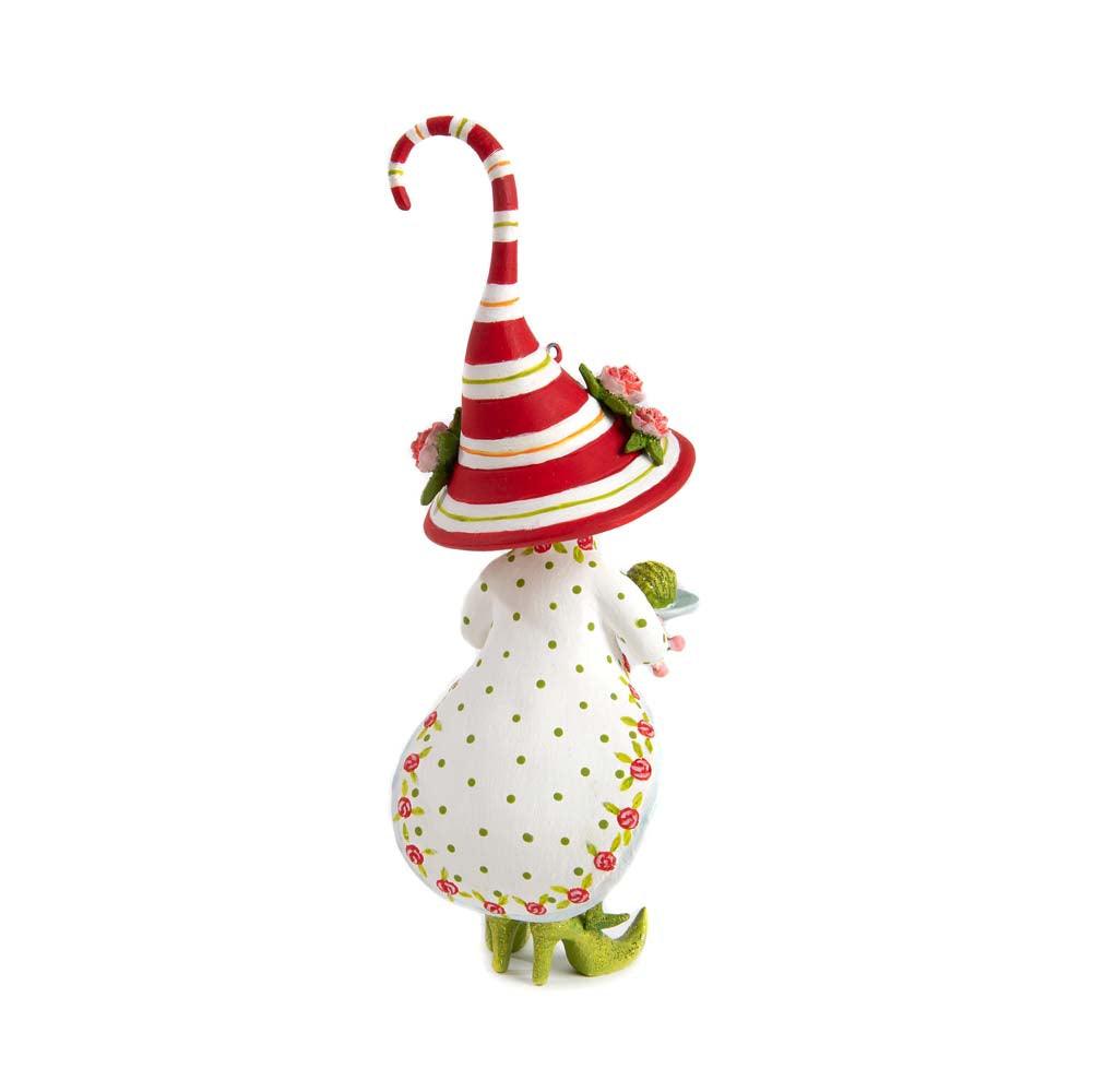 Dash Away Mrs. Santa's Elf Ornament by Patience Brewster Quirks!
