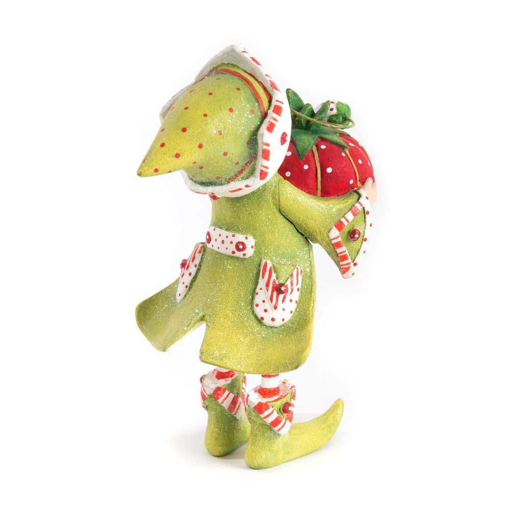 Dash Away Prancer's Elf Ornament by Patience Brewster Quirks!