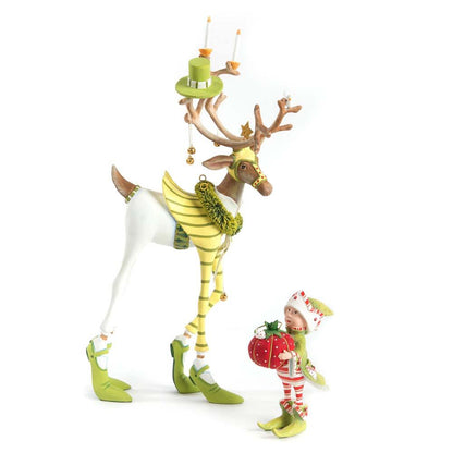 Dash Away Prancer's Elf Ornament by Patience Brewster Quirks!