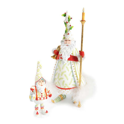 Dash Away Santa's Lantern Elf Ornament by Patience Brewster Quirks!