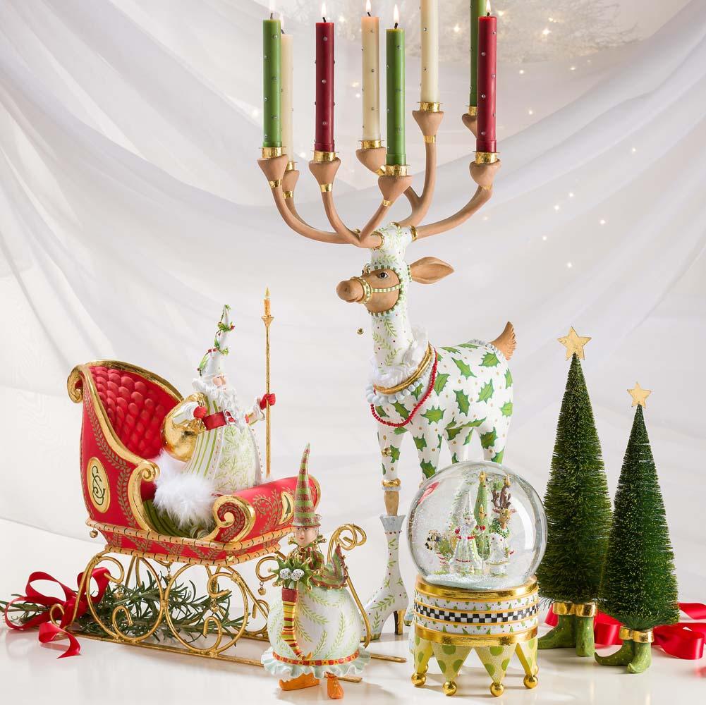 Dash Away Sisal Elf Tree Figures by Patience Brewster Quirks!