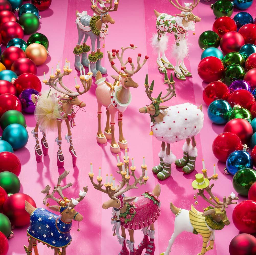 Dash Away Vixen Reindeer Figure by Patience Brewster Quirks!