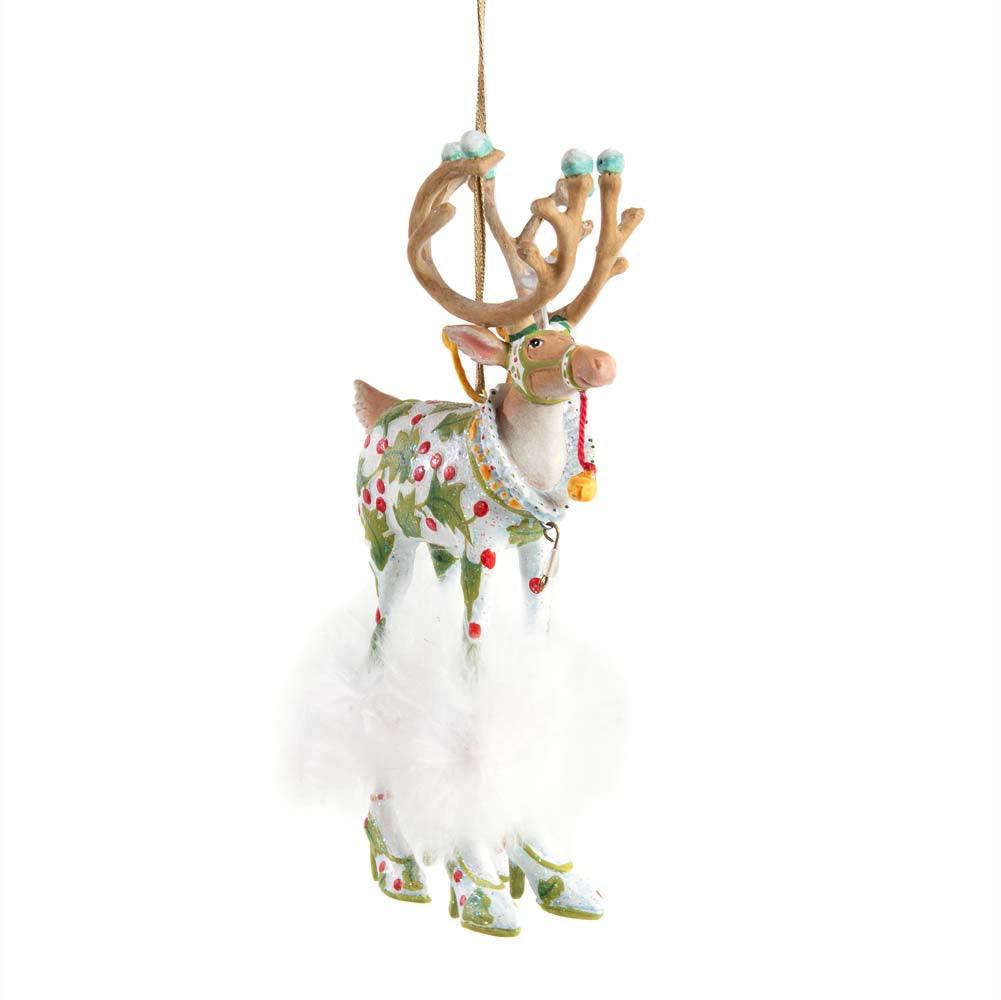 Dash Away Vixen Reindeer Ornament by Patience Brewster Quirks!