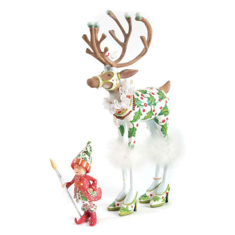 Dash Away Vixen's Elf Ornament by Patience Brewster RETIRED