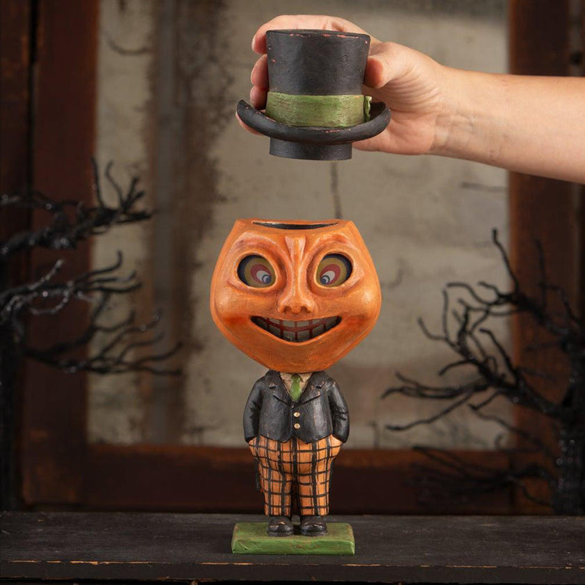 Dashing Peter Pumpkinhead by Bethany Lowe Designs - LAST CHANCE!! Quirks!