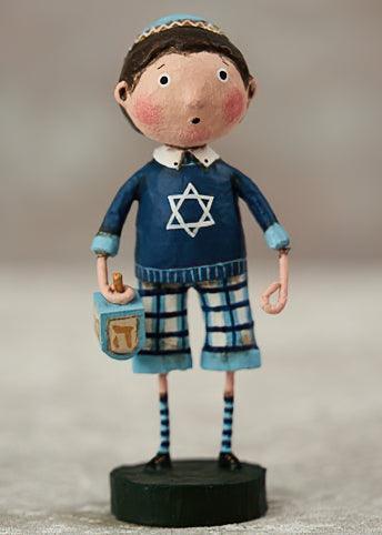 David's Dreidel Hanukkah Figurine by Lori Mitchell Quirks!