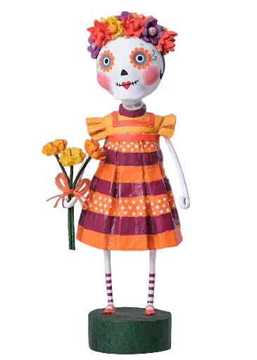 Lori Mitchell • Freida Day of the Dead Figurine — 7-Inch Poly Resin Collectible (New 2026)