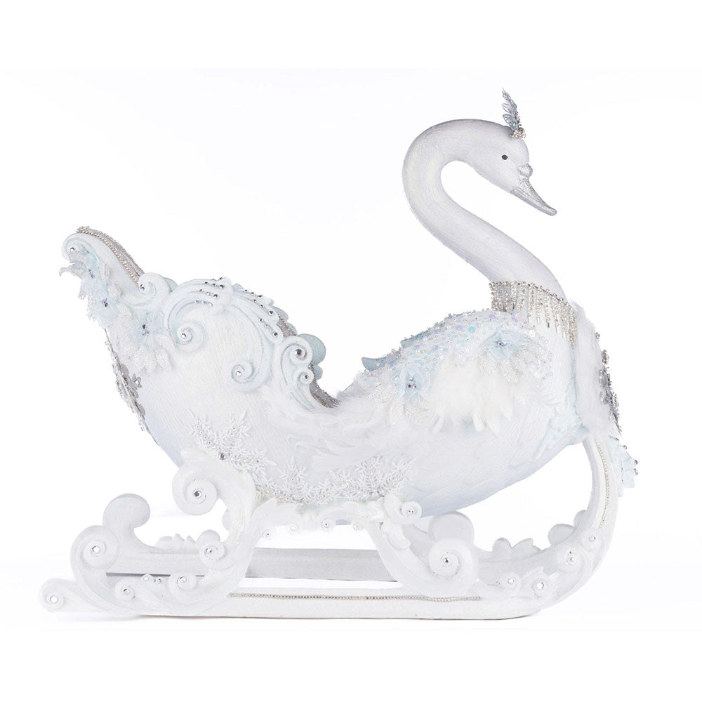 Dazzling Swan Sleigh by Katherine's Collection Quirks!