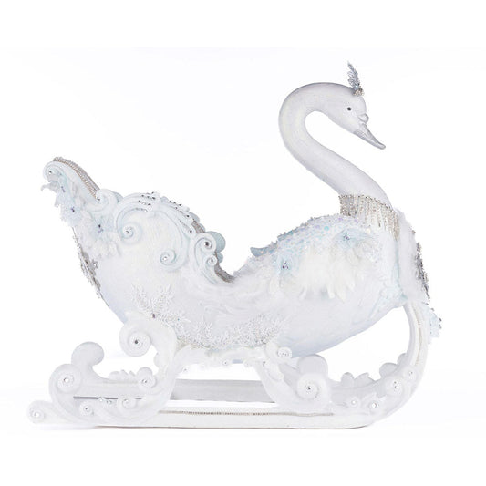 Dazzling Swan Sleigh by Katherine's Collection Quirks!