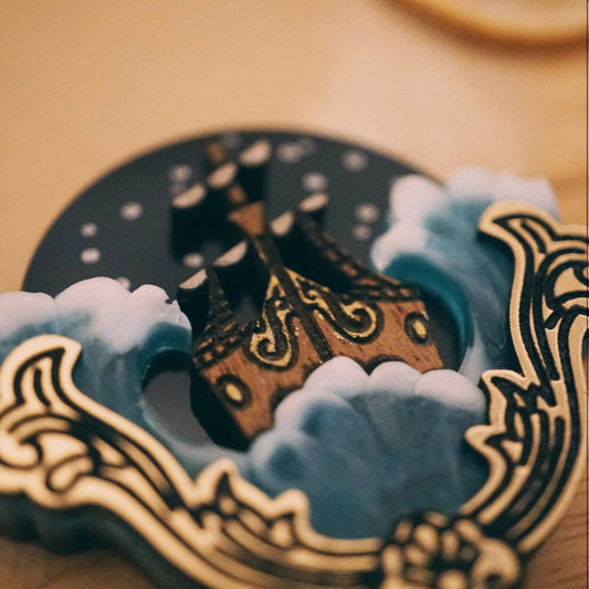 The Last Voyage Brooch by Lost Kiwi Quirks!